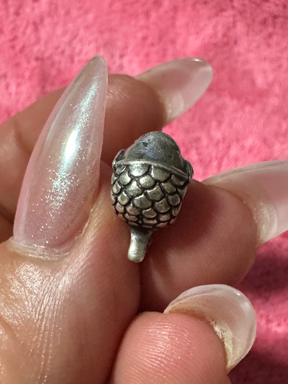 Retired Pandora Silver “Lucky Fish” Charm Bead - Picture 5 of 5